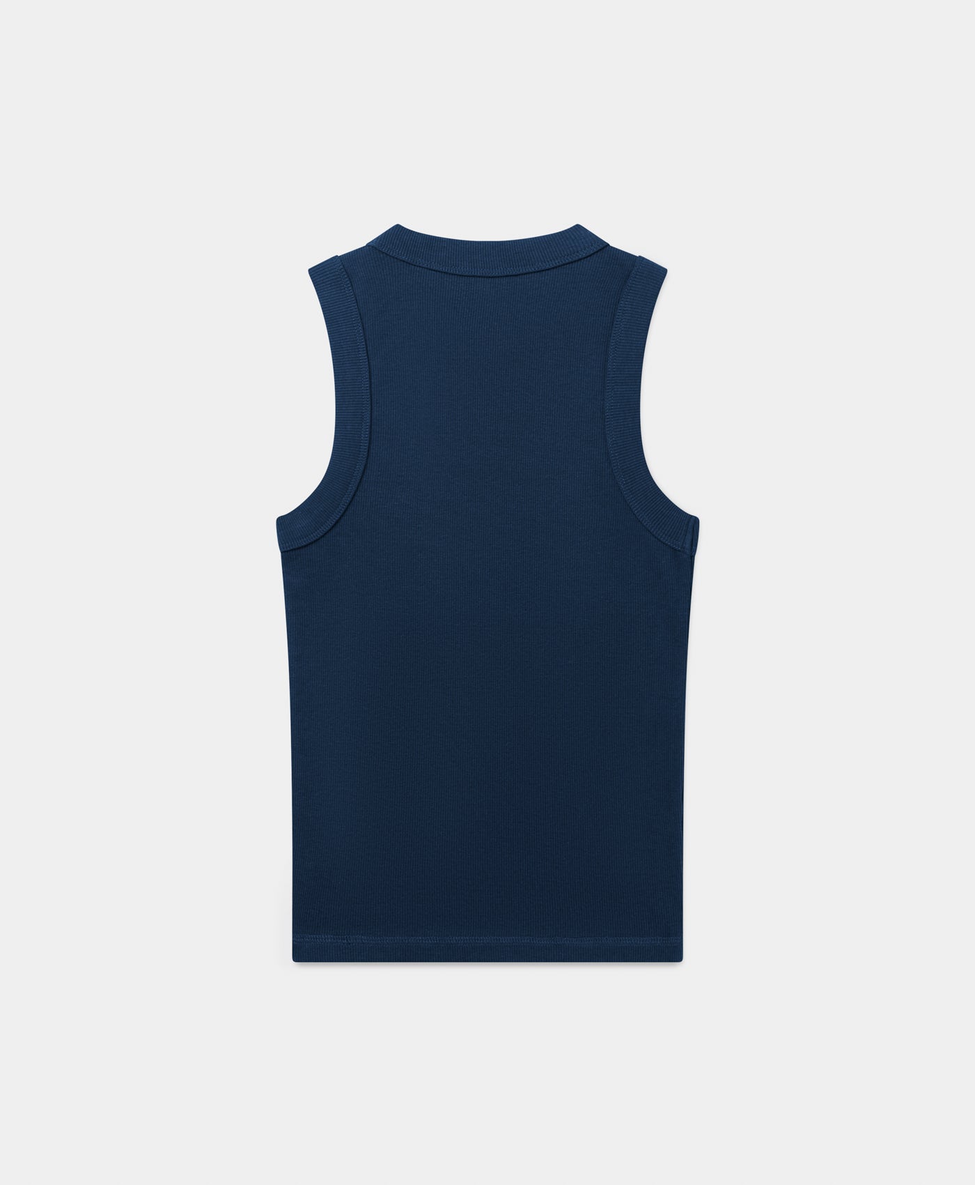 Pageant Blue Unit Rib Tank Top