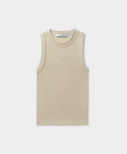 Peyote Beige Unit Rib Top