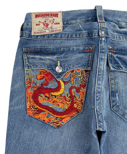 Dragon Patch Jeans
