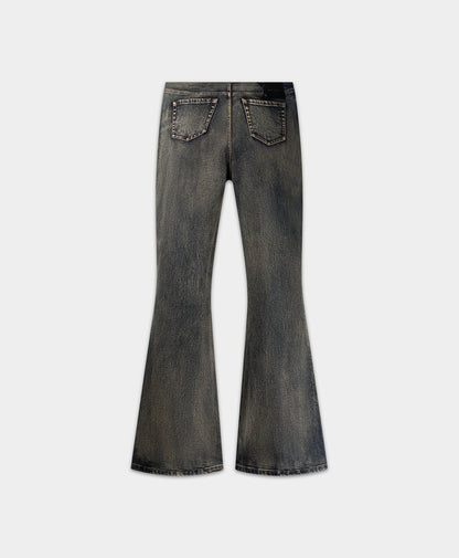 Brown Wash Vintage Wash Jeans