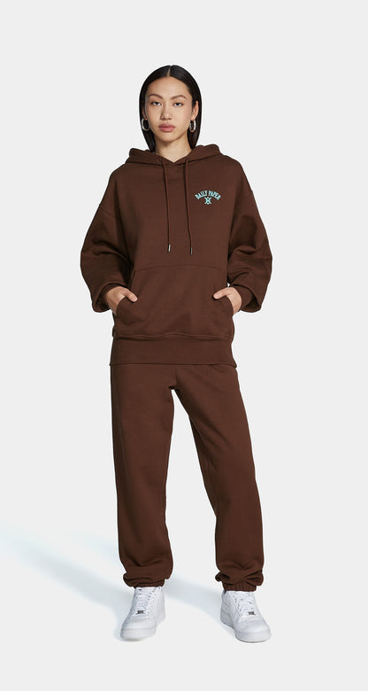 Chocolate Brown Horizo Hoody