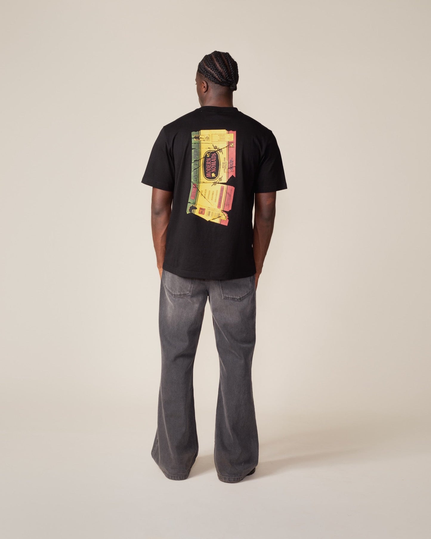 Black Wrapper T-Shirt