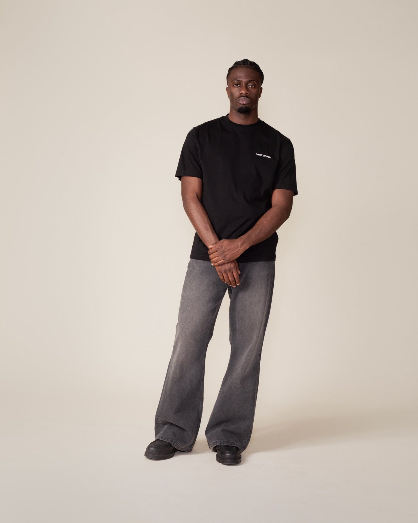 Black Wrapper T-Shirt