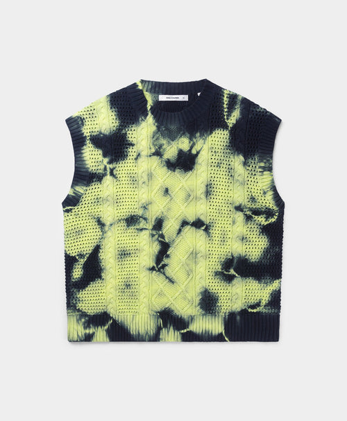 Daiquiri Green Xois Crochet Vest