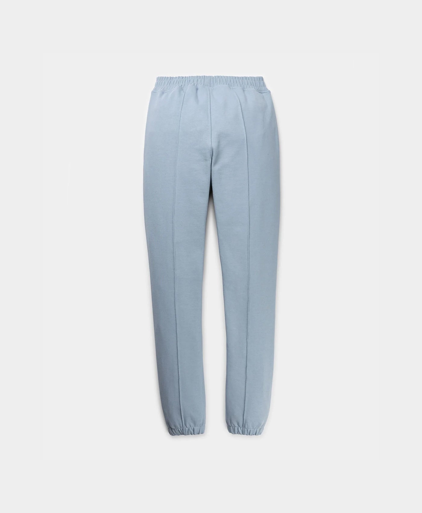 Rainwashed Blue Ety Script Jog Pants