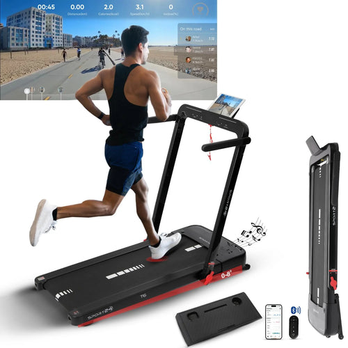 5-in-1 Folding Treadmill – All-in-One Fitness